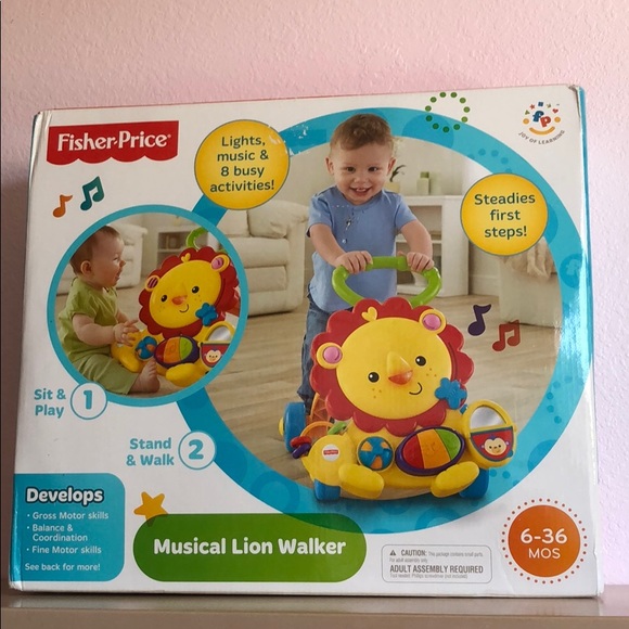 musical lion walker
